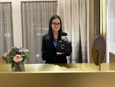 Sofia, en stage chez Cartier à Genève !