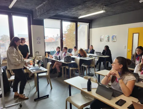Master class Transavia : les étudiant·e·s ATA de Tunon Nancy se préparent au CCA