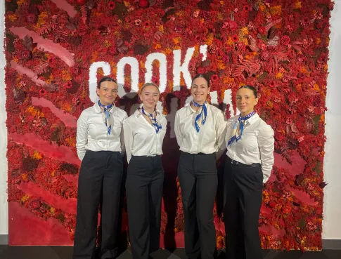 Nos étudiants au Cook'n'show 2025