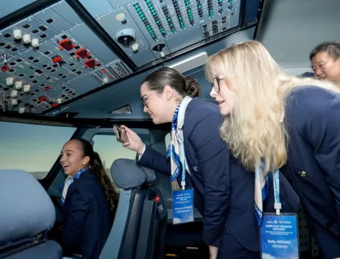 Les élèves Tunon de retour : une aventure au cœur des métiers de l’aérien