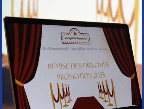 REMISE DE DIPLOMES 2025 POUR TUNON NICE !