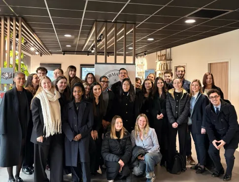 Immersion chez Caf&eacute;s Richard pour les Bachelor H&ocirc;tellerie & Luxe de Tunon Lyon