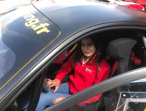 Eloïse en stage chez DF Racing Événementiel 