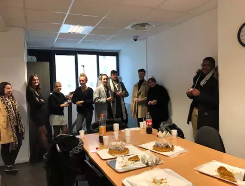Lancement des Business Games autour de la galette des rois 