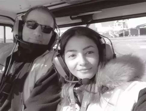 Anne-Sophie en stage chez Air France 