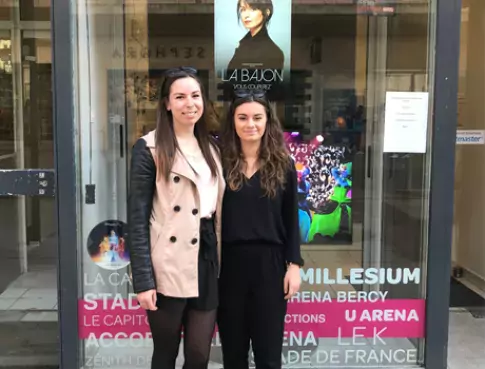 Alicia en stage chez DH Management