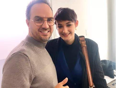 Camille, en stage à Alternative Grand Ouest