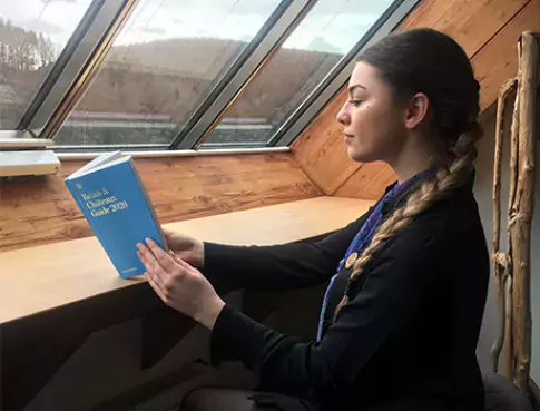 Marine, en stage à la Chenaudière*****