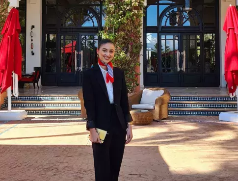 Pauline, en stage à l'Hôtel 5* Sofitel Marrakech