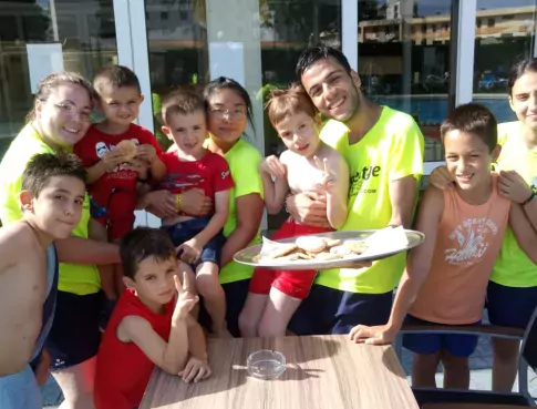 Chloé, en stage en Espagne
