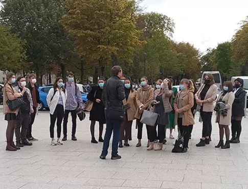 Visite de Nancy